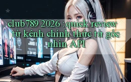 club789 2026 quick review từ kênh chính thức từ góc nhìn API