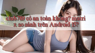 club789 có an toàn không matrix so sánh trên Android 15