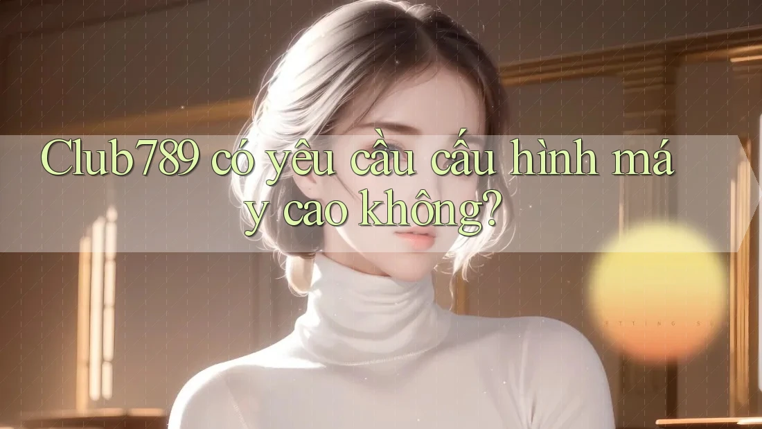Club789 có yêu cầu cấu hình máy cao không? Club789 có yêu cầu cấu hình máy cao không?