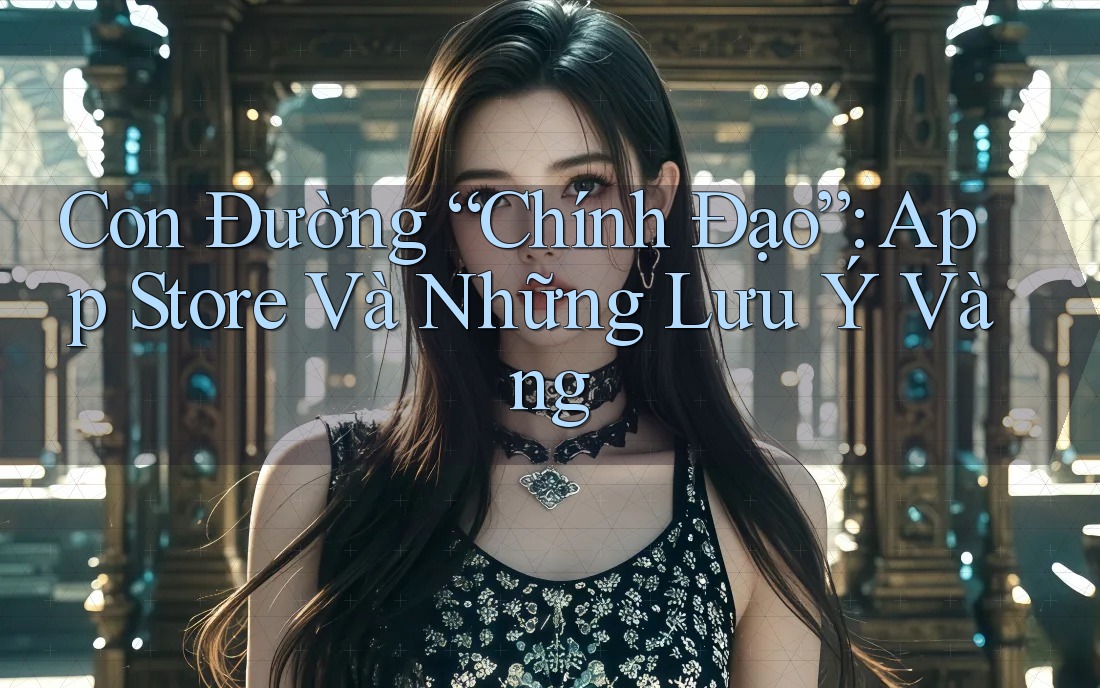 Con Đường “Chính Đạo”: App Store Và Những Lưu Ý Vàng Con Đường “Chính Đạo”: App Store Và Những Lưu Ý Vàng