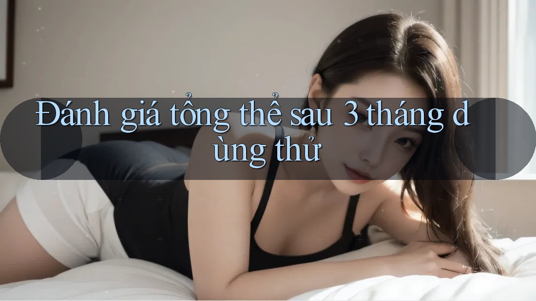 Đánh giá tổng thể sau 3 tháng dùng thử Đánh giá tổng thể sau 3 tháng dùng thử