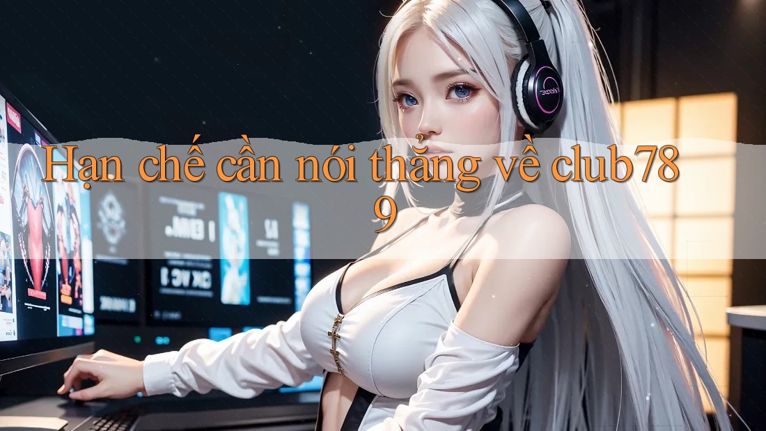 Hạn chế cần nói thẳng về club789 Hạn chế cần nói thẳng về club789