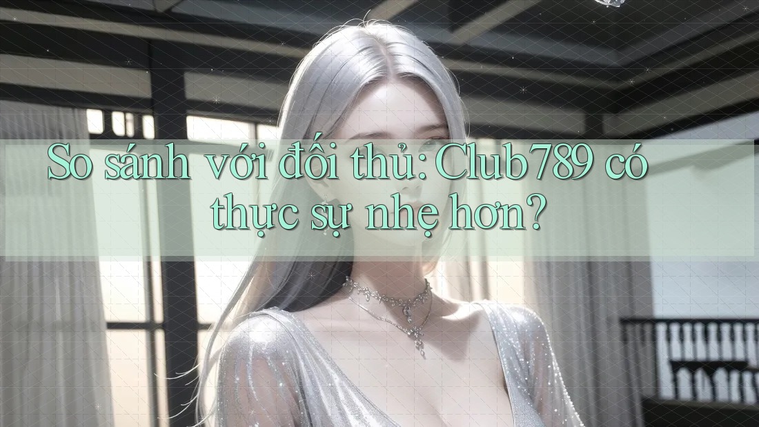So sánh với đối thủ: Club789 có thực sự nhẹ hơn? So sánh với đối thủ: Club789 có thực sự nhẹ hơn?