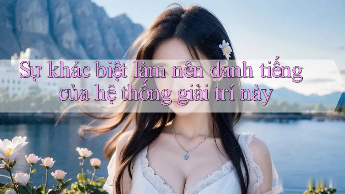 Sự khác biệt làm nên danh tiếng của hệ thống giải trí này