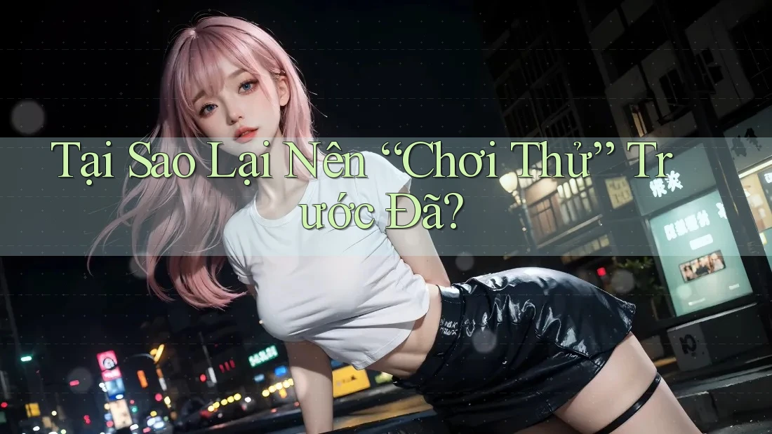Tại Sao Lại Nên “Chơi Thử” Trước Đã? Tại Sao Lại Nên “Chơi Thử” Trước Đã?