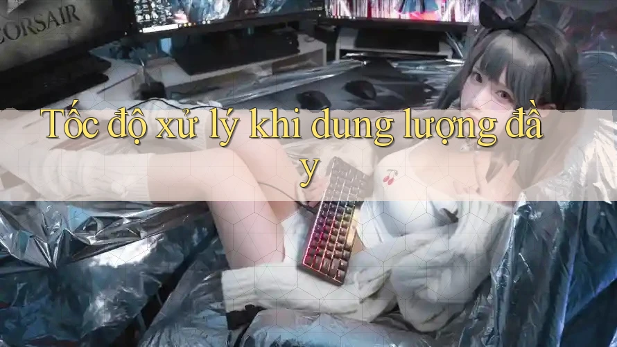 Tốc độ xử lý khi dung lượng đầy Tốc độ xử lý khi dung lượng đầy